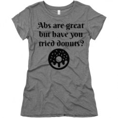 Ladies Slim Fit Super Soft Triblend Tee