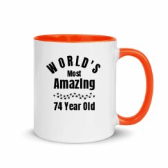 11oz Ceramic Mug with Color Inside