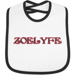 Infant Contrast Trim Bib