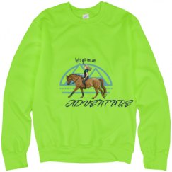 Unisex Neon Crewneck Sweatshirt