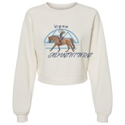 Women's Raglan Pullover Fleece