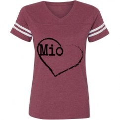 Ladies Relaxed Fit Vintage Sports Tee