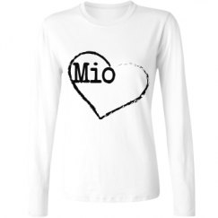 Ladies Relaxed Fit Basic Long Sleeve Tee