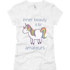 Ladies Slim Fit Basic Promo Jersey Tee