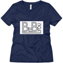 Ladies Relaxed Fit V-Neck Tee