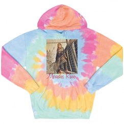 Unisex Tie-Dye Fleece Hoodie