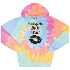 Unisex Tie-Dye Fleece Hoodie