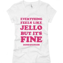 Ladies Slim Fit Basic Promo Jersey Tee