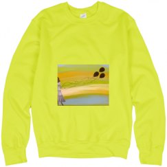 Unisex Neon Crewneck Sweatshirt