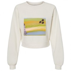 Women's Raglan Pullover Fleece