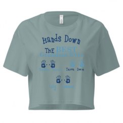 Ladies Festival Cali Crop Top Tee