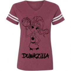 Ladies Relaxed Fit Vintage Sports Tee