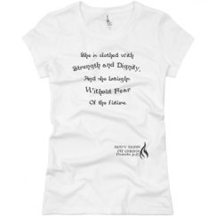 Ladies Slim Fit Basic Promo Jersey Tee