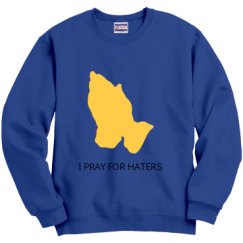 Unisex Film and Foil Crewneck Sweatshirt