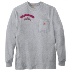 Unisex Carhartt Pocket Long Sleeve Tee