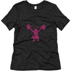 Ladies Relaxed Fit Super Soft Triblend Tee