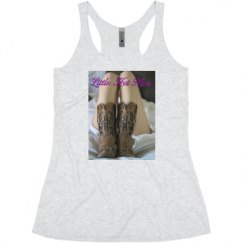 Ladies Slim Fit Super Soft Racerback Triblend Tank