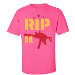 Unisex Ultra Cotton Safety Neon Crewneck Tee