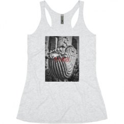 Ladies Slim Fit Super Soft Racerback Triblend Tank