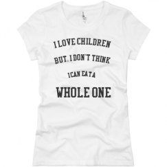 Ladies Slim Fit Basic Promo Jersey Tee