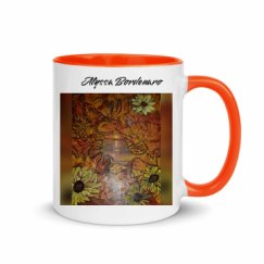 11oz Ceramic Mug with Color Inside