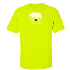 Unisex Ultra Cotton Safety Neon Crewneck Tee