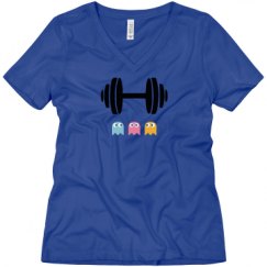 Ladies Relaxed Fit V-Neck Tee