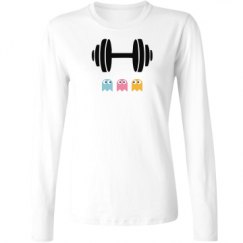 Ladies Relaxed Fit Basic Long Sleeve Tee