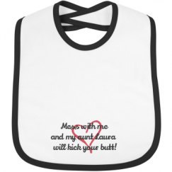 Infant Contrast Trim Bib
