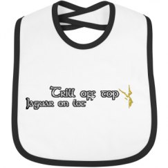 Infant Contrast Trim Bib