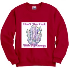 Unisex Film and Foil Crewneck Sweatshirt