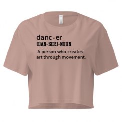 Ladies Festival Cali Crop Top Tee