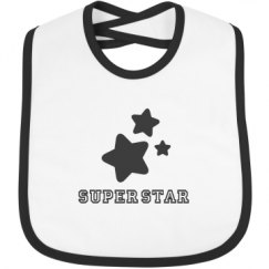 Infant Contrast Trim Bib