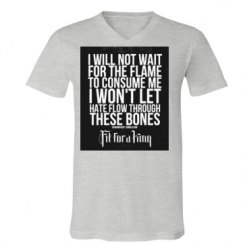 Unisex V-Neck Jersey Tee