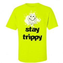 Unisex Ultra Cotton Safety Neon Crewneck Tee