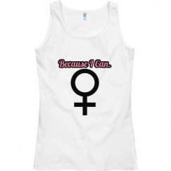 Ladies Semi-Fitted Tank