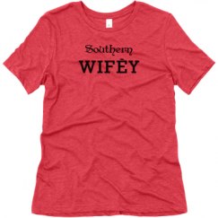 Ladies Relaxed Fit Super Soft Triblend Tee