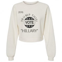 Women's Raglan Pullover Fleece