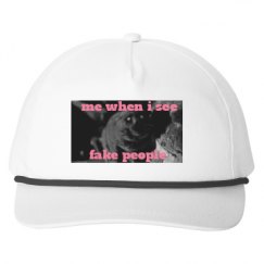 Snapback Five-Panel Rope Hat