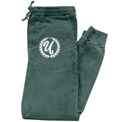 Pigment-Dyed Fleece Pants