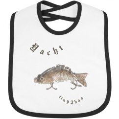 Infant Contrast Trim Bib