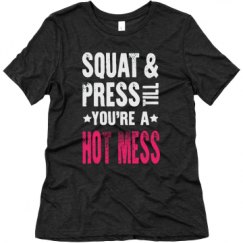 Ladies Relaxed Fit Super Soft Triblend Tee