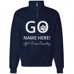 Unisex Cadet Collar Sweatshirt