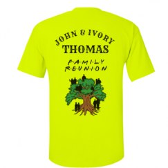 Unisex Ultra Cotton Safety Neon Crewneck Tee