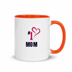 11oz Ceramic Mug with Color Inside