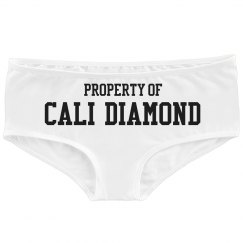 PROPERTY OF CALI DIAMOND BOOTY SHORTS 