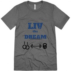 LIV athletic unisex t shirt