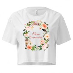 Ladies Festival Cali Crop Top Tee