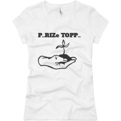 Ladies Slim Fit Basic Promo Jersey Tee