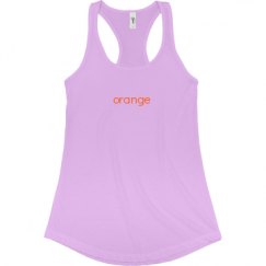 Ladies Slim Fit Racerback Tank Top